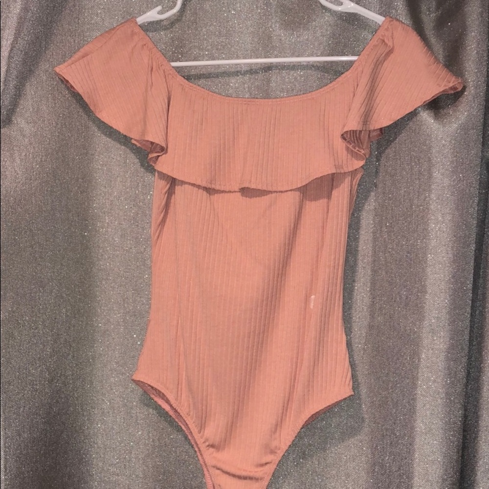 Pink bodysuit